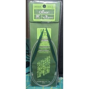 Bamboo Knitting Needles Circular 36 Inch Size 7 High Quality Japan Made